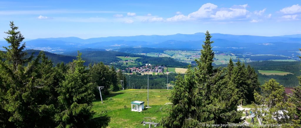 Bayerischer Wald beste Ausflugsziele Geisskopf Bischofsmais