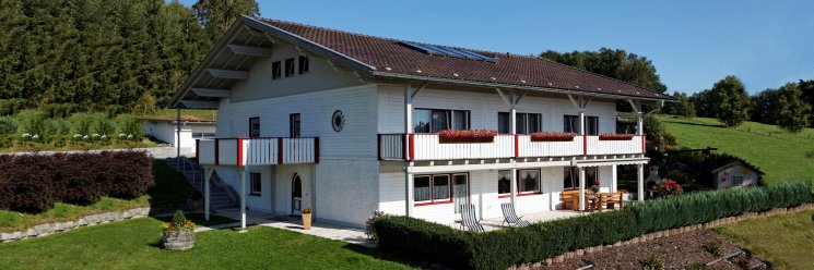 Ansicht vom Ferienhaus Panorama Ferienwohnung Achatz Max