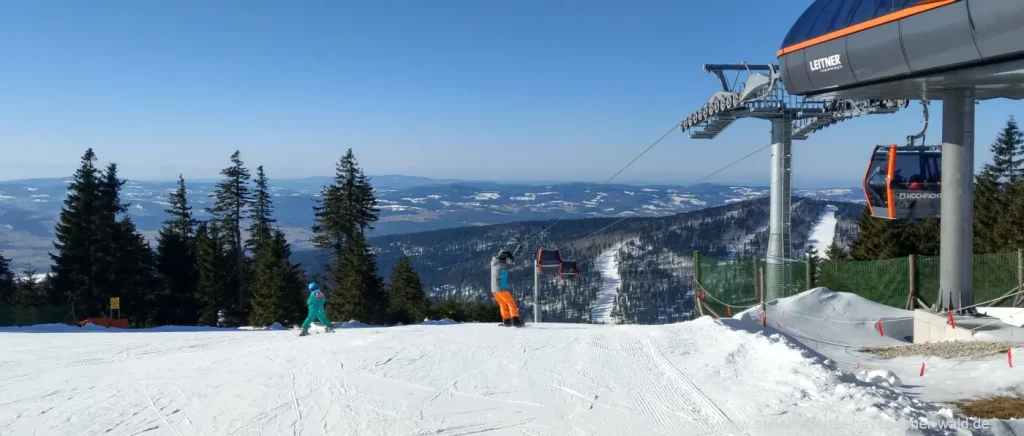 Top Skigebiete im Bayerischen Wald - Wintersport in Bayern