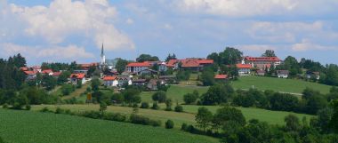 Urlaub im Land Hotel im Bayerischen Wald schöne Aussicht