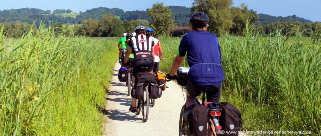 Ökotourismus mit Fahrrad in Bayern