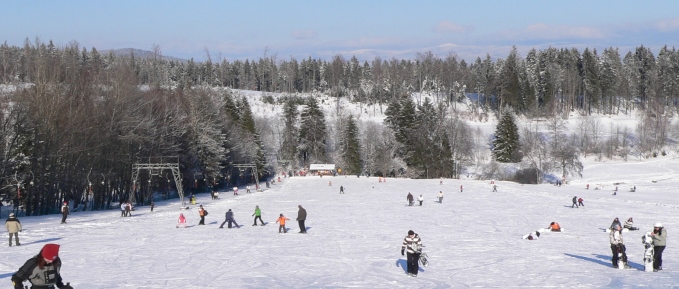 Wintersportzentrum Rusel Skigebiet Skilift Langlaufen