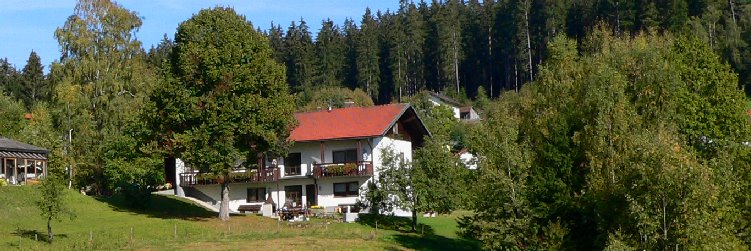  Privatpension Bayerischer Wald in Lindberg Hausansicht