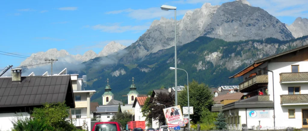 Sehenswürdigkeiten Sankt Johann in Tirol Ausflugsziel Wilder Kaiser in Österreich