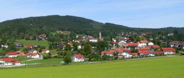 Unterkünfte im Bayerischen Wald idyllisches Dorf